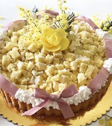 Crostata mimosa