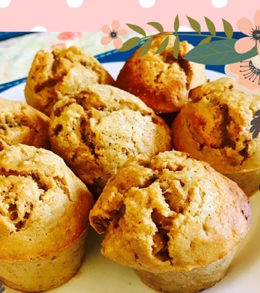 Muffin integrali alla banana e yogurt