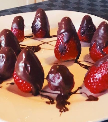 Fragole cioccolatose