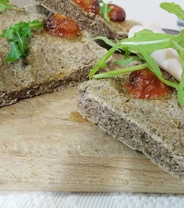 Focaccia al grano saraceno