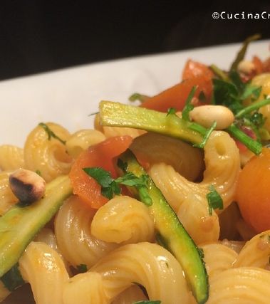 Fusilli all’ortolana infuocata
