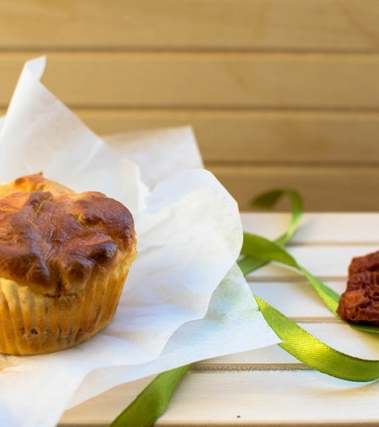 Muffin salati ai pomodori secchi