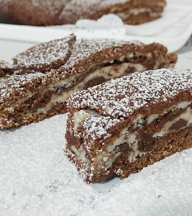 Cantucci di frolla con ricotta e cioccolato