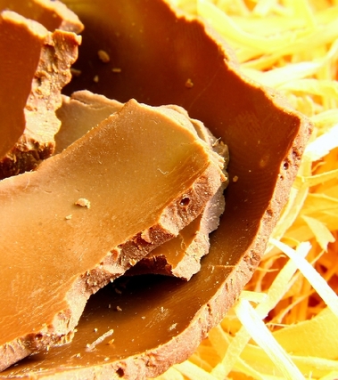 Riciclare l'uovo di pasqua: biscotti al cioccolato