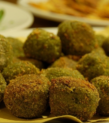 Polpette di merluzzo e spinaci