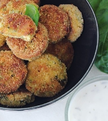 Polpettine di ceci e zucchine