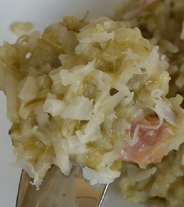 Risotto agli asparagi e prosciutto