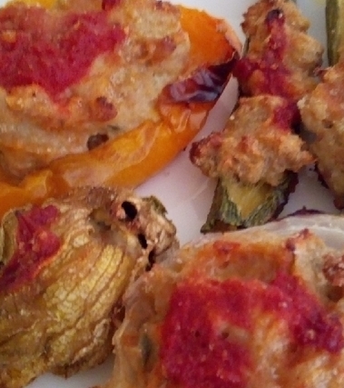 Verdure ripiene al forno