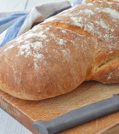 Pane casereccio con lievito madre