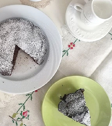 Torta soffice al cacao