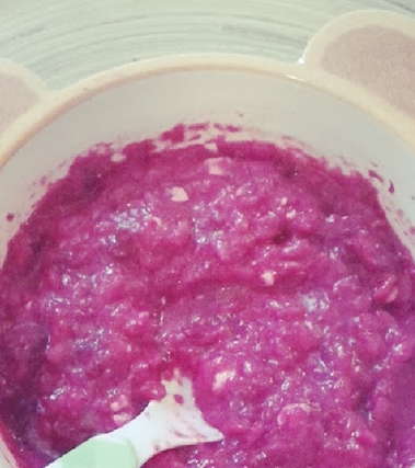 Risotto rosa alla barbabietola