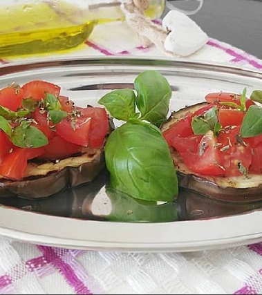 Bruschette di melanzane