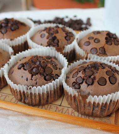 Muffin al cioccolato