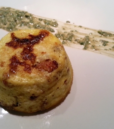 Sformatino zucchine, ricotta e guanciale