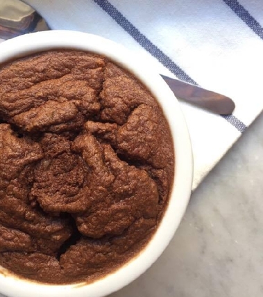 Cotton cake di ceci e cacao (light)