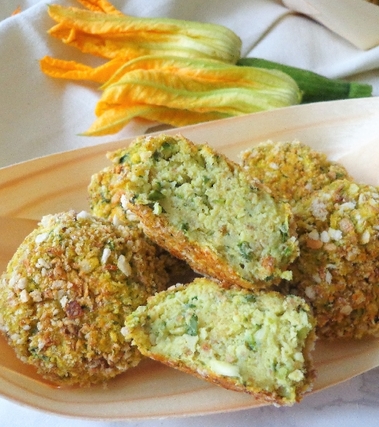 Polpettine di zucchine e ricotta