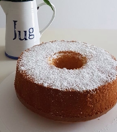 Chiffon cake al limone grande