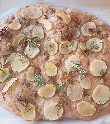 Focaccia patate e rosmarino
