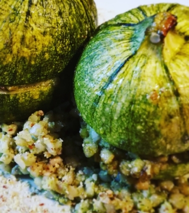 Zucchine ripiene al grano saraceno