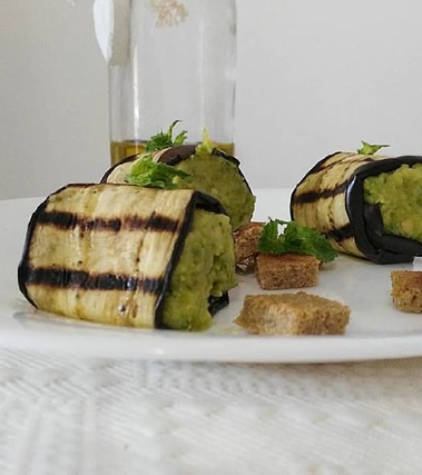 Rotolini di melanzane al profumo di menta