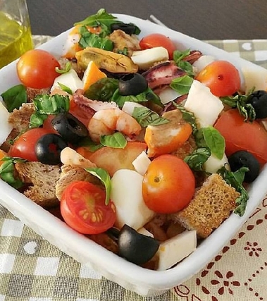 Panzanella di pesce