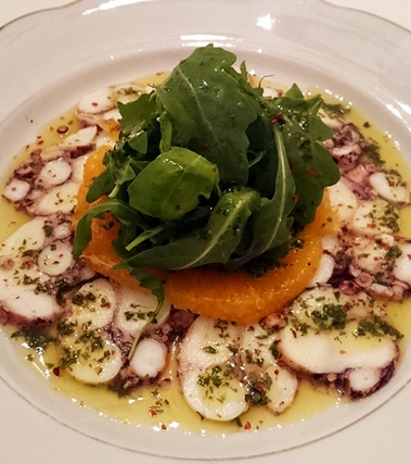 Carpaccio di polpo