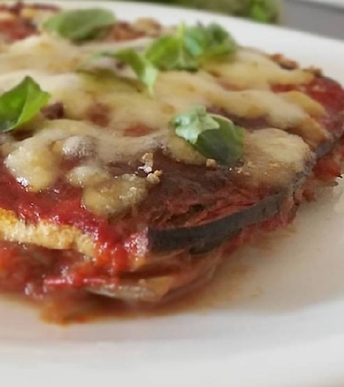 Parmigiana light di melanzane