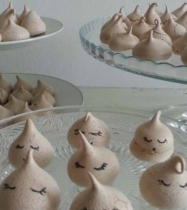 Meringhette al cacao