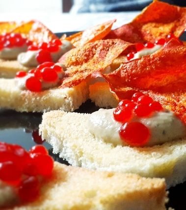 Crostino libanese con 