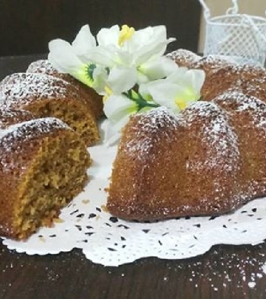 Ciambella al semolino con yogurt e caffè