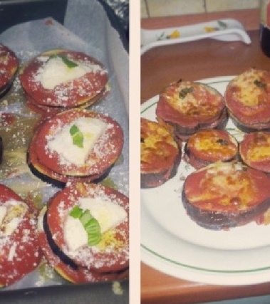 Melanzane alla parmigiana pocket