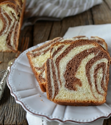 Pan brioche variegato