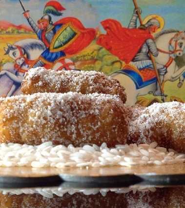 Sfinci di riso siciliane