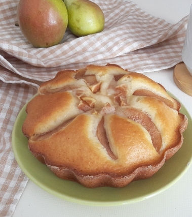 Torta alle pere
