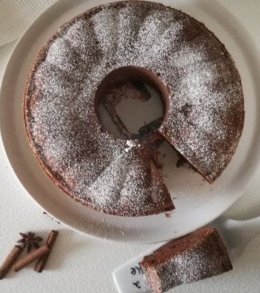 Ciambella al cioccolato bimby