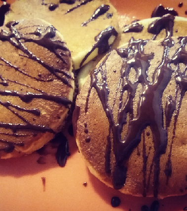 Pancakes colori misti