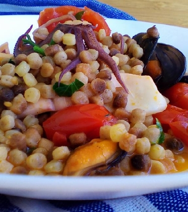 Fregola ai frutti di mare