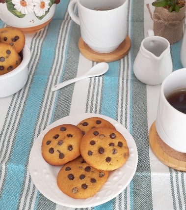 Cookies alla zucca con gocce di cioccolato