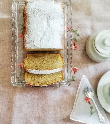 Plumcake caffellatte