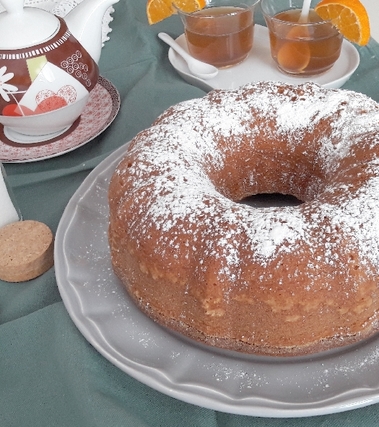 Ciambella carote ed arancia