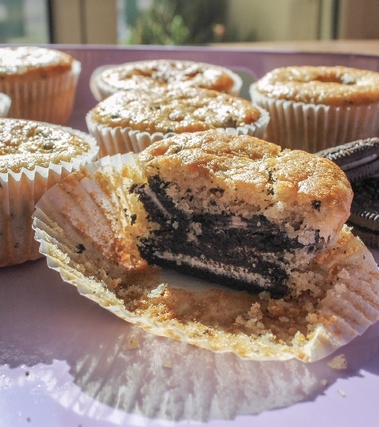 Muffin agli oreo