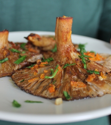 Funghi cardoncelli al forno