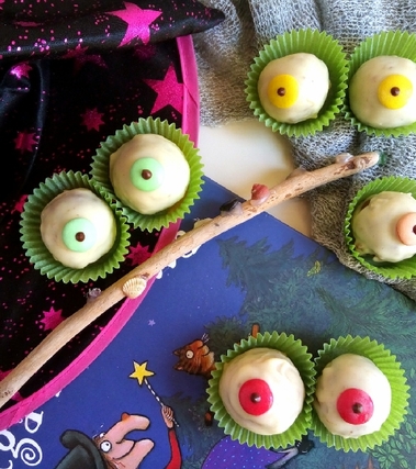 Occhi di strega alle castagne e cioccolato