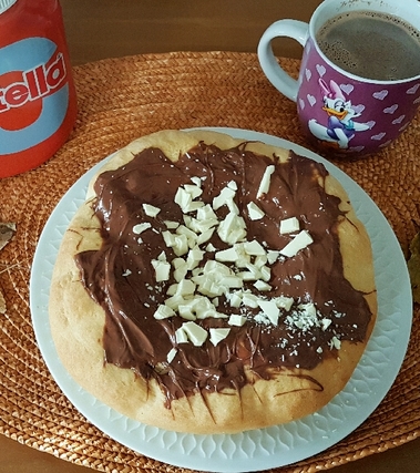 Pizza nutellosa