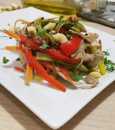 Bollito intrecciato agli anacardi