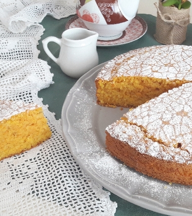 Torta carote e mandorle