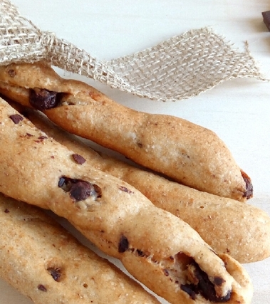 Grissini al cioccolato con esubero di li.co.li.