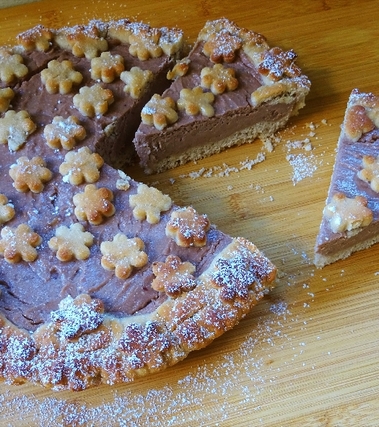 Crostata alla castagna senza glutine