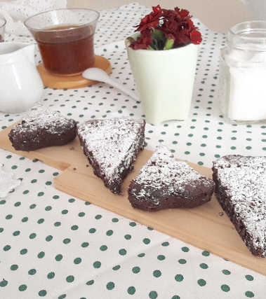 Shortbread al caffè e cacao