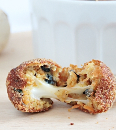 Polpette di zucca e funghi